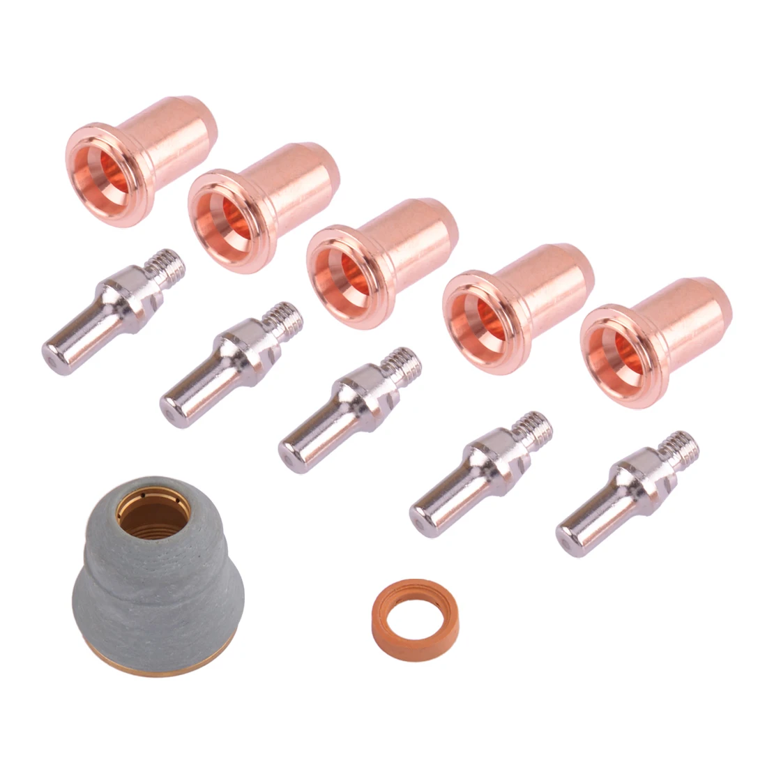 Plasma Cutter Electrode Fixed Cap Consumable Kit Fit for CUT30 PC210 SC30 LC25 Torch Parker Surecut SCP2524-10 SCP2504 SCP2506
Plasma Cutter Electrode Fixed Cap Consumable Kit Fit for CUT30 PC210 SC30 LC25 Torch Parker Surecut SCP2524-10 SCP2504 SCP2506