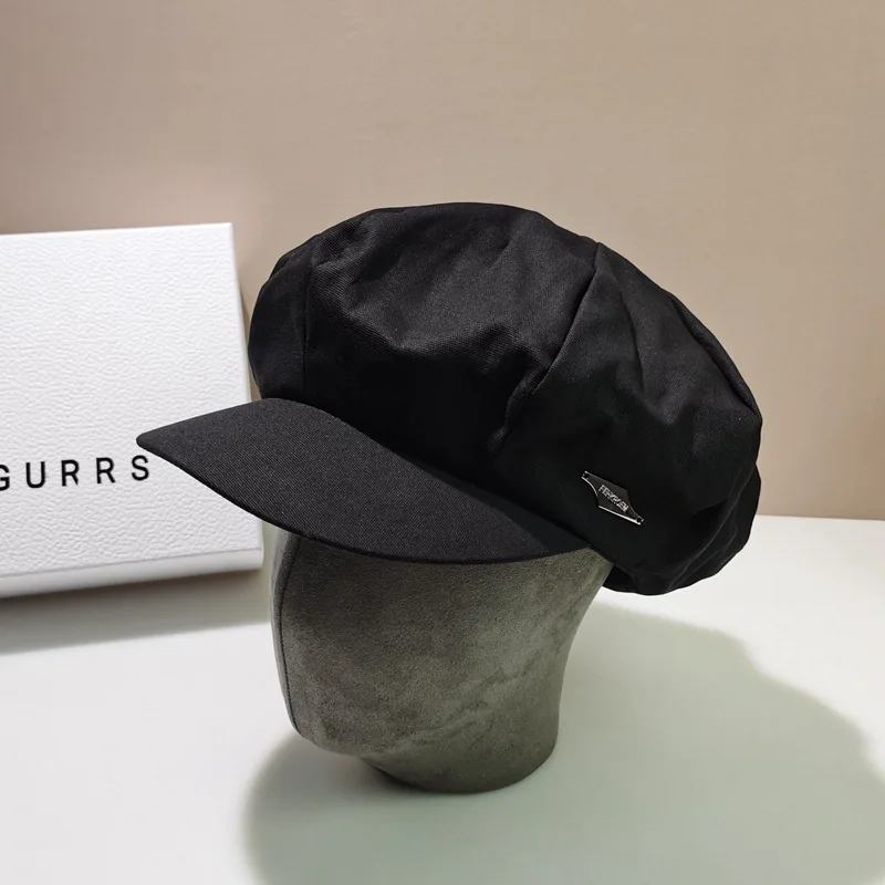 New Japanese spring summer female hats pure color simple octagonal hat for men and women casual all-match painter newsboy hat
New Japanese spring summer female hats pure color simple octagonal hat for men and women casual all-match painter newsboy hat