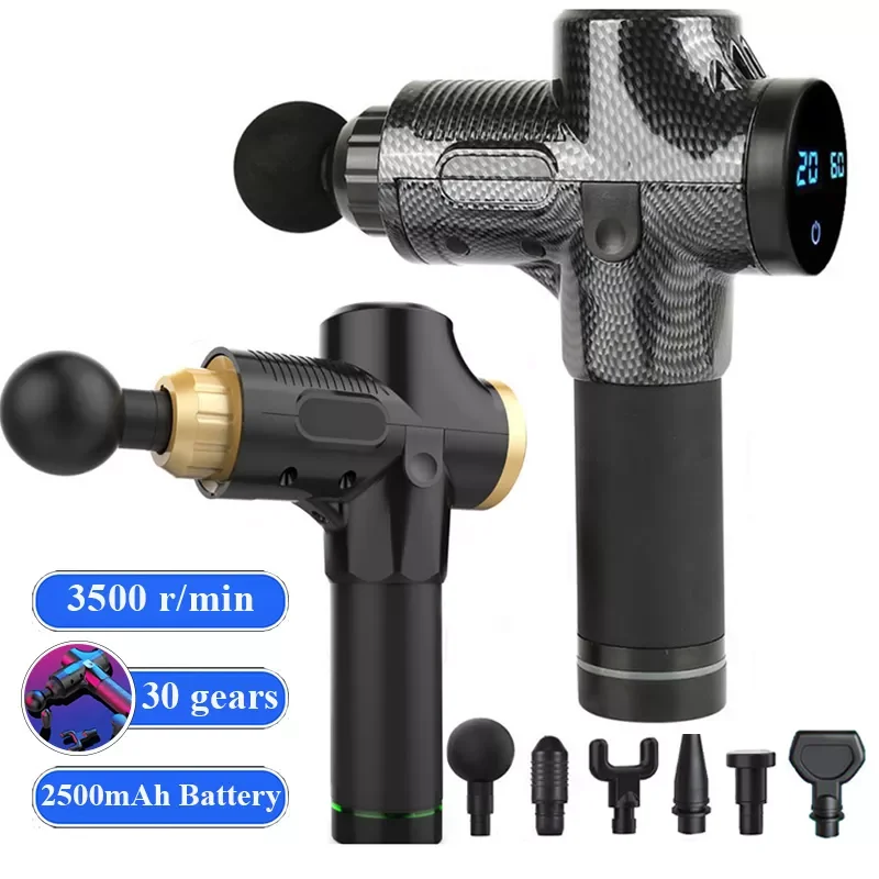High Frequency Professional Fascial Massage Gun Muscle Relax Body Relaxation Electric Massager Deep Tissue Therapy for Fitness
High Frequency Professional Fascial Massage Gun Muscle Relax Body Relaxation Electric Massager Deep Tissue Therapy for Fitness