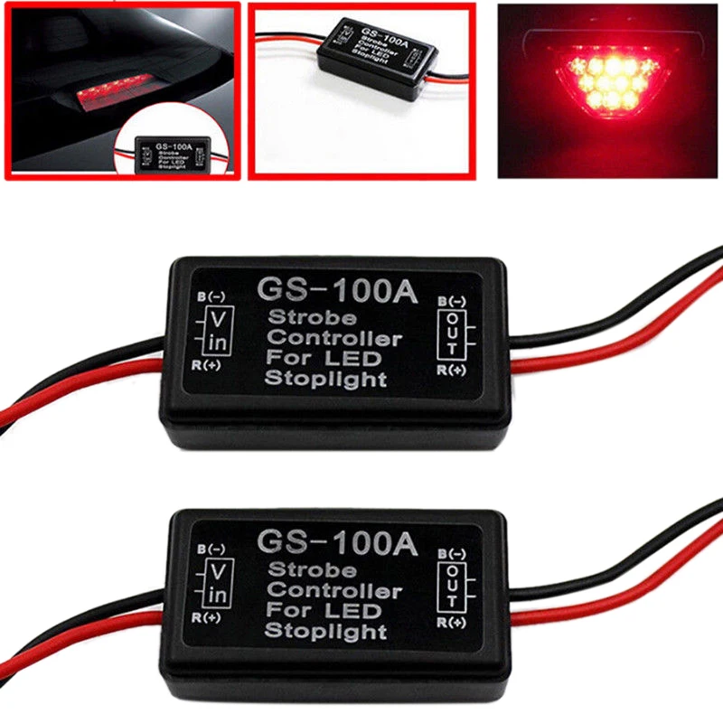Car Gs-100A Led Brake Light Flash Controller
Car Gs-100A Led Brake Light Flash Controller