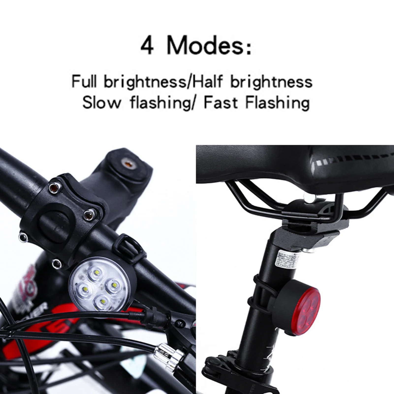 Bicycle Taillight Light Mountain Bike LED Headlight Mini Bicycle Front And Rear Light For Night Riding Cycling Accessories
Bicycle Taillight Light Mountain Bike LED Headlight Mini Bicycle Front And Rear Light For Night Riding Cycling Accessories