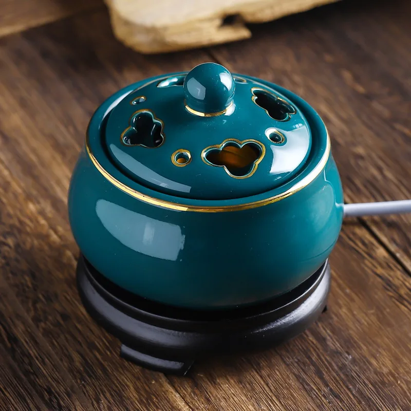 Electric Essential Oil Incense Burner Smoke Fountain Buddha Zen Incense Burner Ceramic Church Bruleur Encens Home Decor Censer
Electric Essential Oil Incense Burner Smoke Fountain Buddha Zen Incense Burner Ceramic Church Bruleur Encens Home Decor Censer