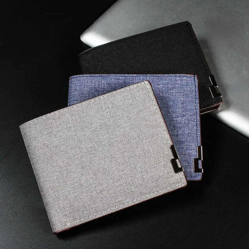 Wallet Male Portable Lightweight Multifunctional Leisure Short Canvas Coin Style Credit Men's Holder Match All Purse Travel Card
Wallet Male Portable Lightweight Multifunctional Leisure Short Canvas Coin Style Credit Men's Holder Match All Purse Travel Card