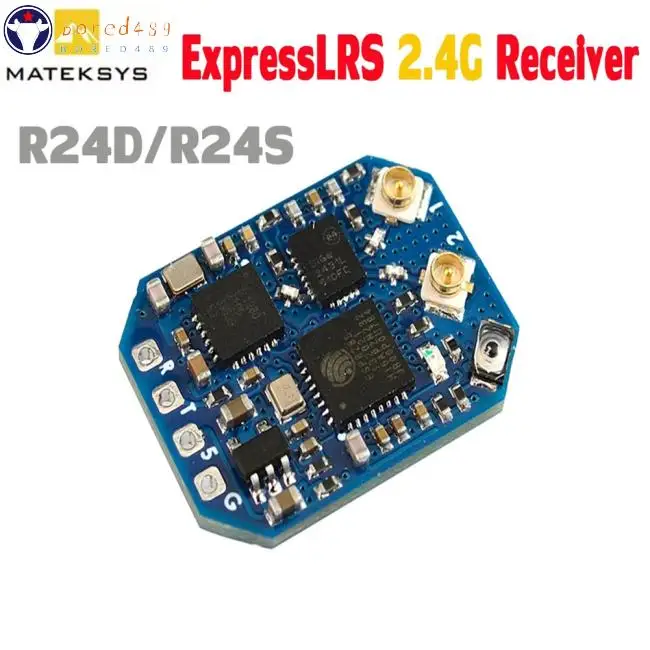 Приемник Matek R24d R24s Elrs 2,4g, дБм ~ 23 дБм, телеметрические силовые экспрессоры Crsf для радиоуправляемого Fpv Nano Micro Mini дрона дальнего действия
Приемник Matek R24d R24s Elrs 2,4g, дБм ~ 23 дБм, телеметрические силовые экспрессоры Crsf для радиоуправляемого Fpv Nano Micro Mini дрона дальнего действия
