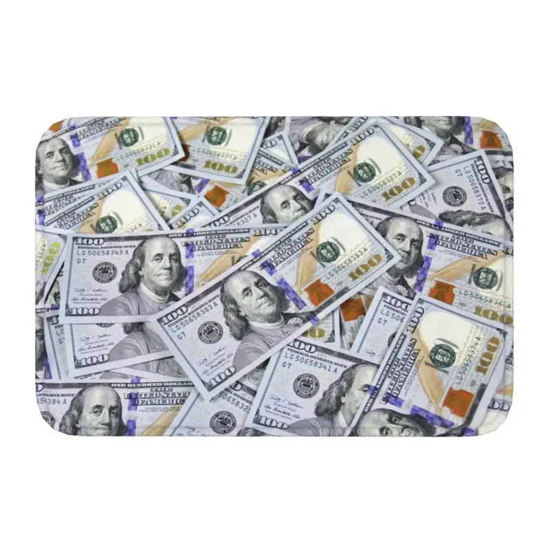 Придверный коврик для банкнот из США, нескользящий напольный коврик для входной кухни и ванной, коврики для балкона, гостиной
Придверный коврик для банкнот из США, нескользящий напольный коврик для входной кухни и ванной, коврики для балкона, гостиной