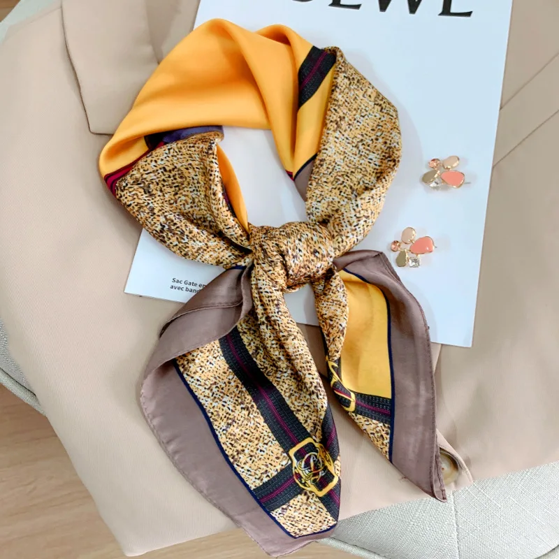Lady Hair Scarf Fashion Female Print Small Silk Square Scarves Design Shawl and Wraps Bandana Women Foulard Accessories Summer
Lady Hair Scarf Fashion Female Print Small Silk Square Scarves Design Shawl and Wraps Bandana Women Foulard Accessories Summer
