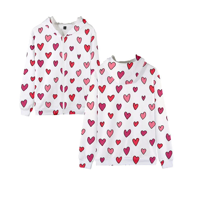 Lianshuo 2022 Spring Autumn Women's Sweater Casual Fashion Zipper Pink Love Hoodies Order Free Small Jewelry Printing Clothes
Lianshuo 2022 Spring Autumn Women's Sweater Casual Fashion Zipper Pink Love Hoodies Order Free Small Jewelry Printing Clothes