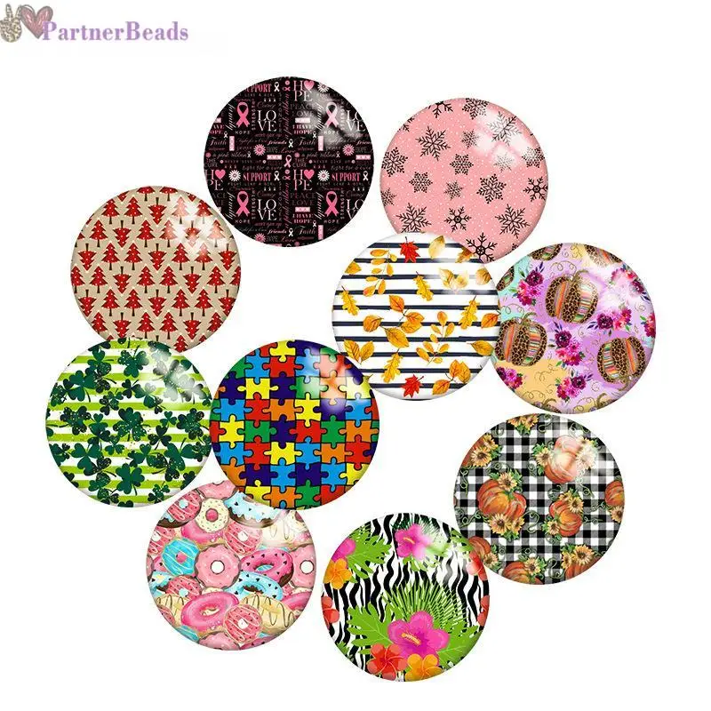 Flower Clover Ribbon Round Photo Glass Cabochon Demo Flat Back Making Findings 20mm Snap Button N8981 
Flower Clover Ribbon Round Photo Glass Cabochon Demo Flat Back Making Findings 20mm Snap Button N8981