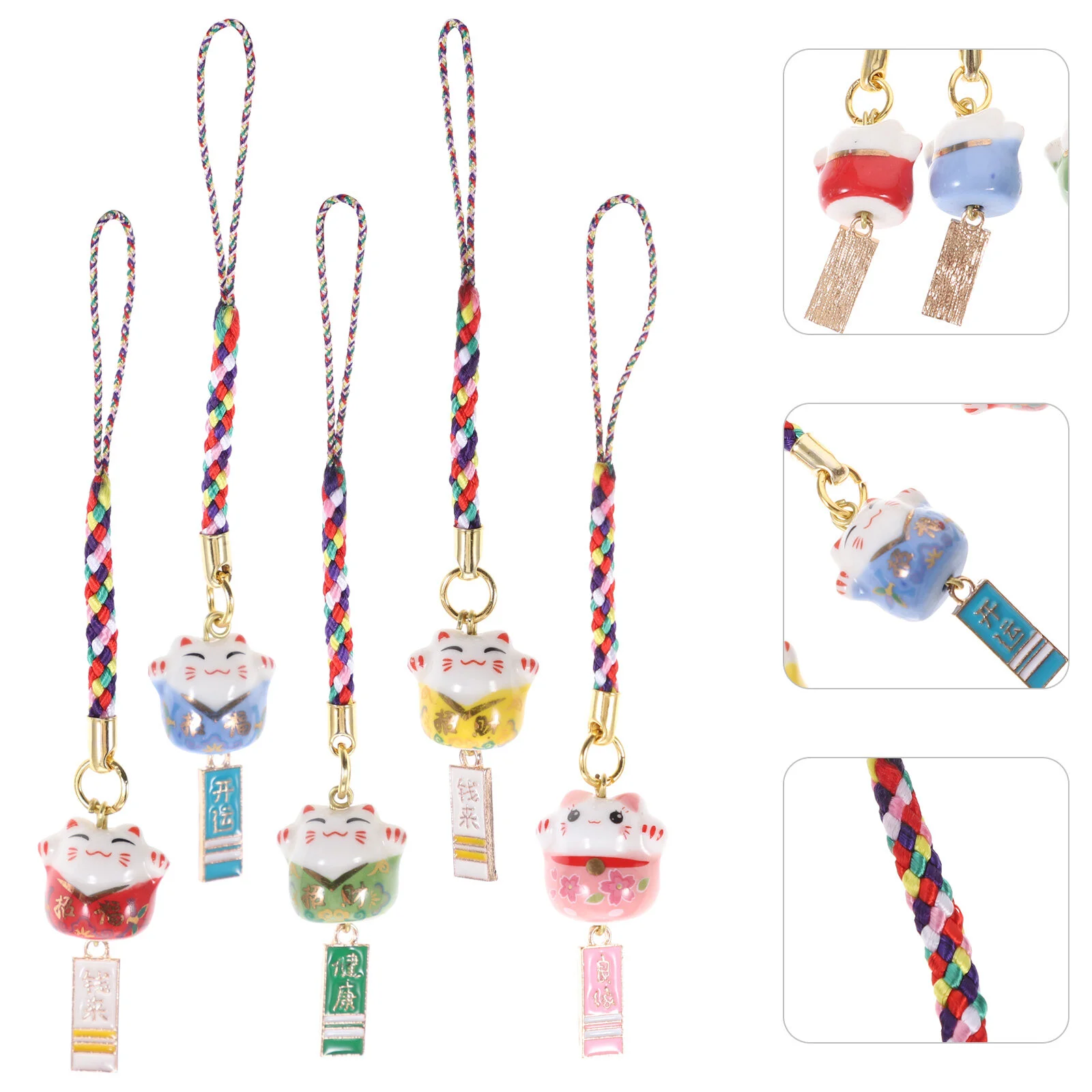 Accessories Cat Bell Phone Lanyard Auspicious Pendant Lovely Fortune Decoration
Accessories Cat Bell Phone Lanyard Auspicious Pendant Lovely Fortune Decoration