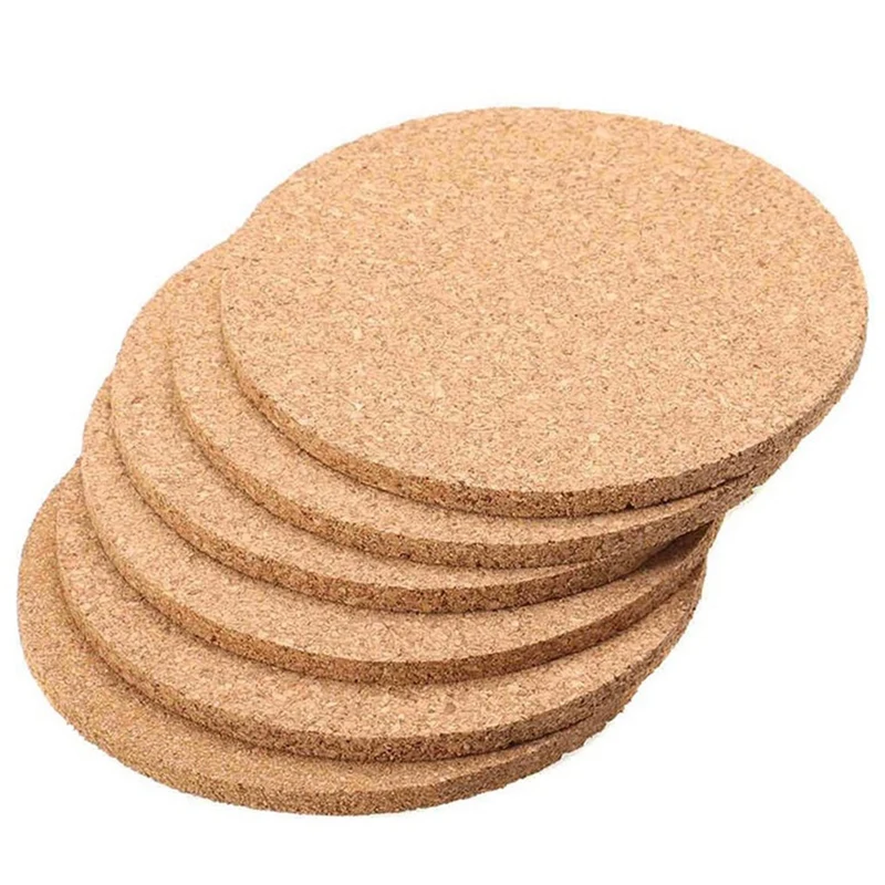 6Pcs Cork Coasters Mats Sheets DIY Desktop Decoration Kitchen Non Slip Table Pad Anti Panas Meja Pad
6Pcs Cork Coasters Mats Sheets DIY Desktop Decoration Kitchen Non Slip Table Pad Anti Panas Meja Pad