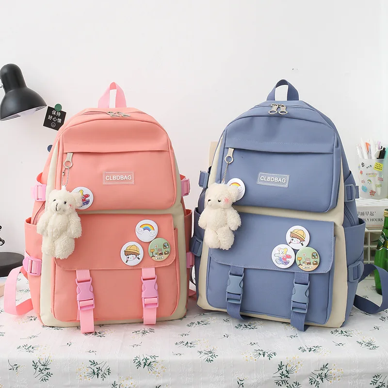 Qyahlybz ins backpack female college students forest four-piece set backpacks school bag child backpacks for teenagers girls
Qyahlybz ins backpack female college students forest four-piece set backpacks school bag child backpacks for teenagers girls