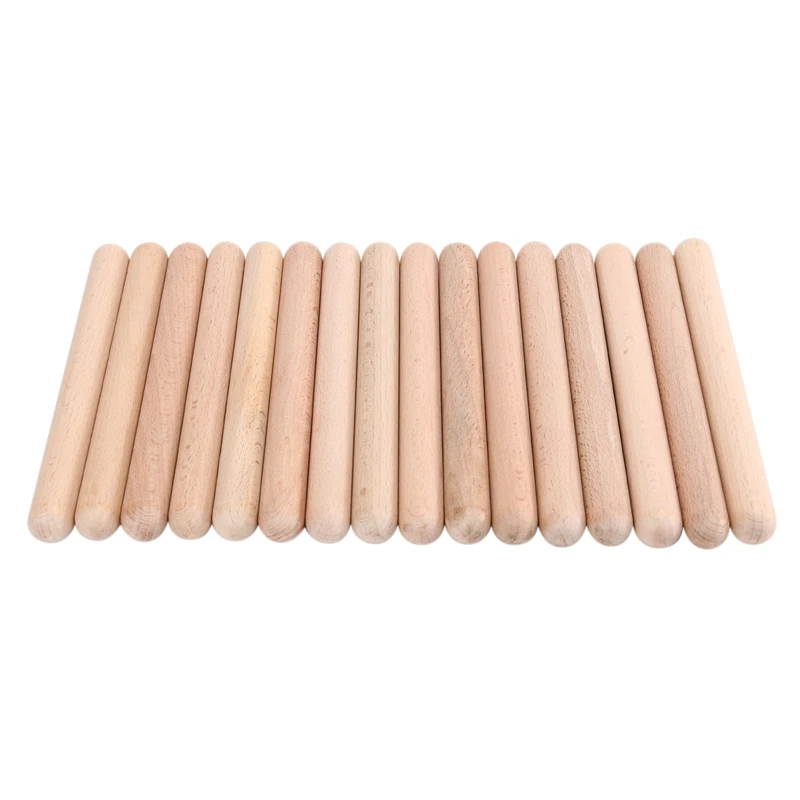 8 Pairs Classical Wood Claves Musical Percussion Instrument Natural Hardwood Rhythm Sticks Percussion Rhythm Sticks Children Mus
8 Pairs Classical Wood Claves Musical Percussion Instrument Natural Hardwood Rhythm Sticks Percussion Rhythm Sticks Children Mus