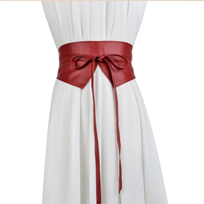 Corset Wide Pu Leather Belt 2021 New Lace-Up Belts For Women Tight High Waist Slimming Body Shaping Girdle Belt Solid Color
Corset Wide Pu Leather Belt 2021 New Lace-Up Belts For Women Tight High Waist Slimming Body Shaping Girdle Belt Solid Color