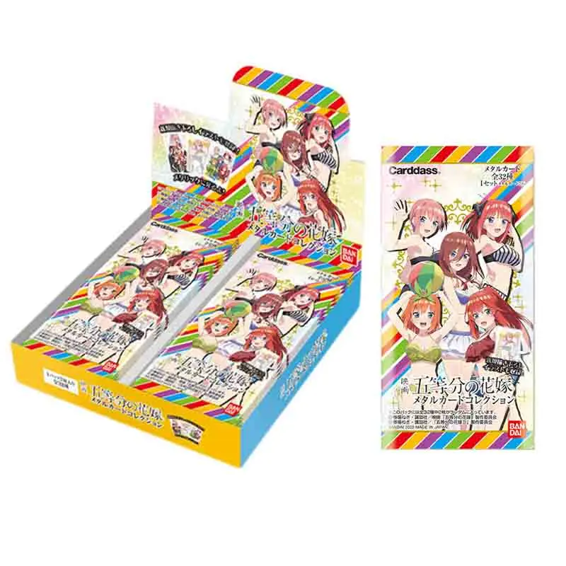 The Quintessential Quintuplet Cards Collection Paper Borad Games Children Anime Peripheral Character Kid's Gift Playing Card Toy
The Quintessential Quintuplet Cards Collection Paper Borad Games Children Anime Peripheral Character Kid's Gift Playing Card Toy