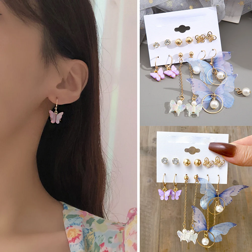 Boho Colorful Heart Butterfly Drop Earrings Set For Women Trendy Geometric Pearl Resin Acrylic Earrings 2022 New Party Jewelry
Boho Colorful Heart Butterfly Drop Earrings Set For Women Trendy Geometric Pearl Resin Acrylic Earrings 2022 New Party Jewelry