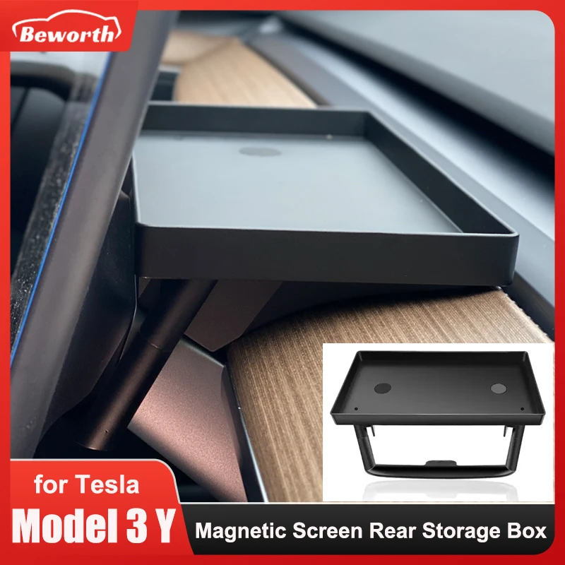 M3 Screen Rear Storage Box For Tesla Model 3 Y 2022 Magnetic Hidden Tray Glasses Tissue ETC Drawer Paper Towel Plate Accessories
M3 Screen Rear Storage Box For Tesla Model 3 Y 2022 Magnetic Hidden Tray Glasses Tissue ETC Drawer Paper Towel Plate Accessories