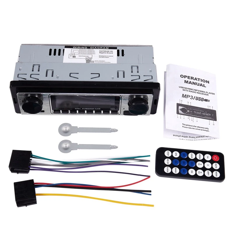 3X Bluetooth Vintage Car Radio MP3 Player Stereo USB AUX Classic Car Stereo Audio
3X Bluetooth Vintage Car Radio MP3 Player Stereo USB AUX Classic Car Stereo Audio