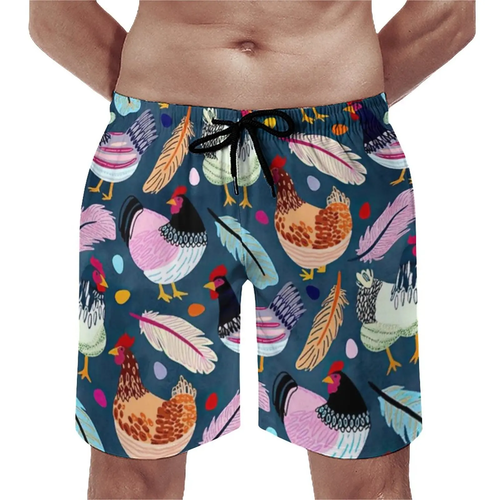 Colorful Chicken Board Shorts Farm Animal Print Males Pattern Board Short Pants Hot Printing Large Size Swim Trunks
Colorful Chicken Board Shorts Farm Animal Print Males Pattern Board Short Pants Hot Printing Large Size Swim Trunks