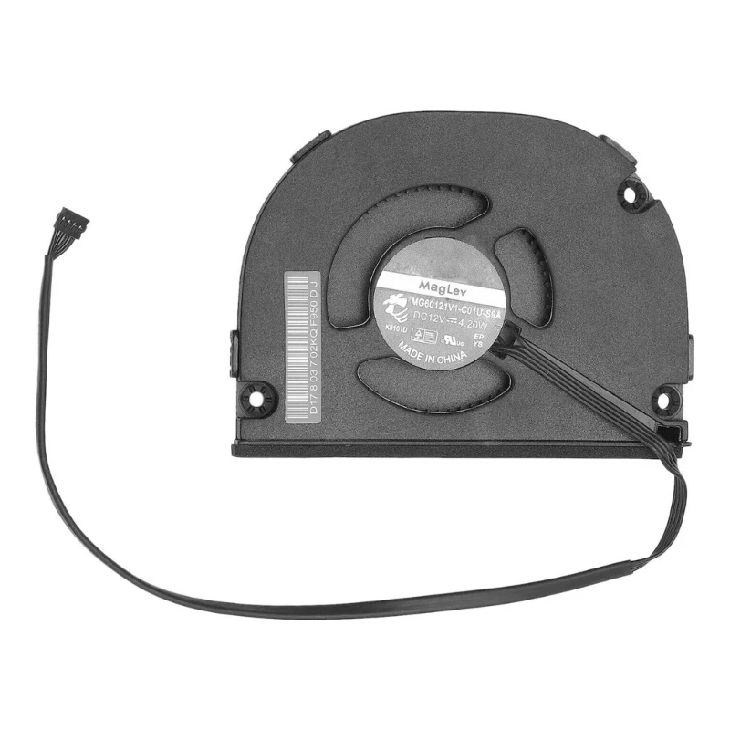 CPU Cooling Cooler Fan For AirPort Extreme A1521 Cooling Fan Notebook Cooler Radiator Fan MG60121V1-C01U-S9A DC12V JIAN
CPU Cooling Cooler Fan For AirPort Extreme A1521 Cooling Fan Notebook Cooler Radiator Fan MG60121V1-C01U-S9A DC12V JIAN