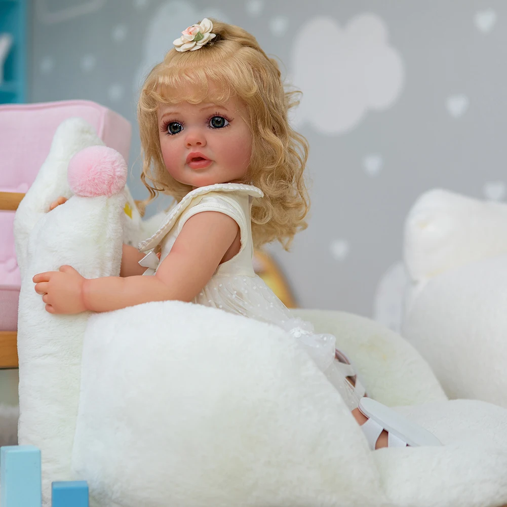 Silicone Finished Girl Doll Soft Elastic Hand Painted Photography Simulation Doll Movable 3D Washable for Children Gifts
Silicone Finished Girl Doll Soft Elastic Hand Painted Photography Simulation Doll Movable 3D Washable for Children Gifts