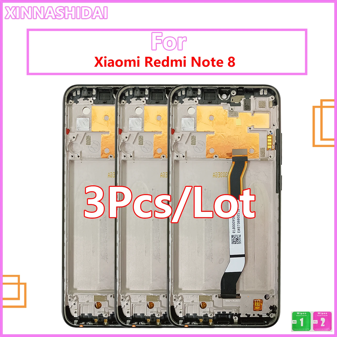 3 шт./лот 6,3 дюймов для Xiaomi Redmi Note 8 M1908C3JH M1908C3JG M1908C3JI ЖК-дисплей сенсорный экран дигитайзер сборка Замена
3 шт./лот 6,3 дюймов для Xiaomi Redmi Note 8 M1908C3JH M1908C3JG M1908C3JI ЖК-дисплей сенсорный экран дигитайзер сборка Замена
