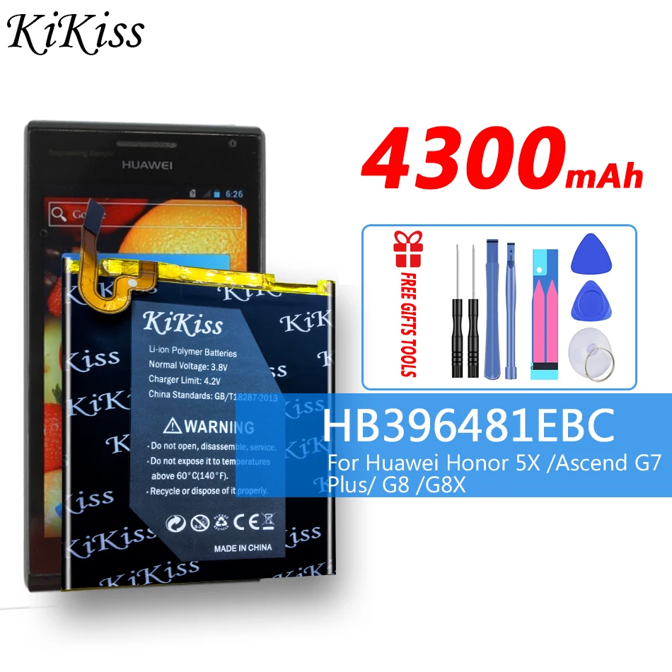 

HB396481EBC Phone Battery for Huawei Hua Wei Honor 5x Honor5X KIW-L21 L23 L24 GR5 KII-L21 KII-L22 KII-L23 KII-L03 KII-L05 AKKU
