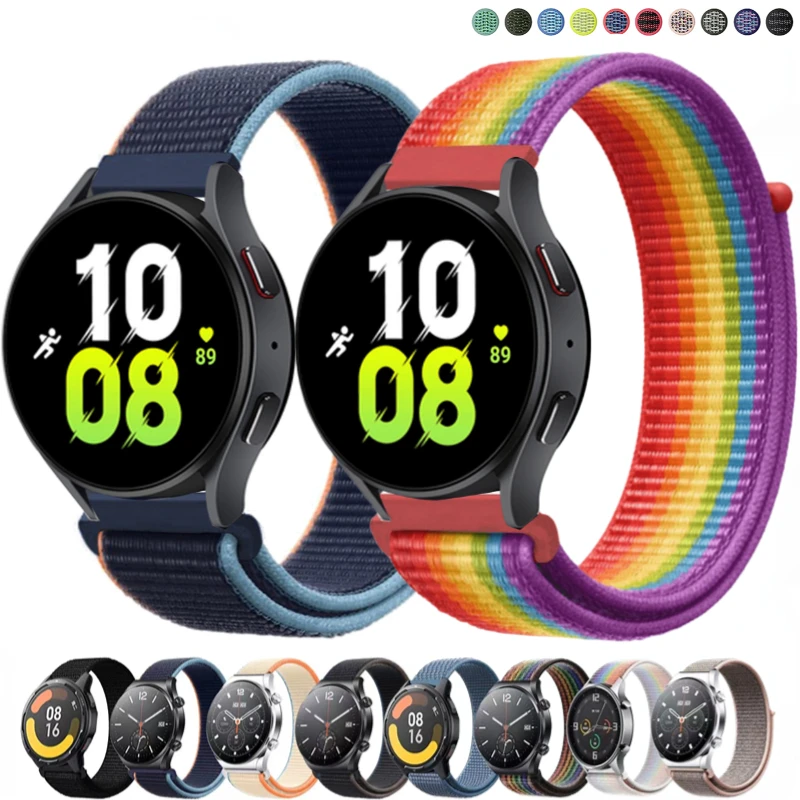 22mm 20mm Nylon Strap For Samsung Galaxy watch 3 4 5 Gear S3 Amazfit GTR Breathable Soft Wrist band For Huawei Watch GT 2/3 Pro
22mm 20mm Nylon Strap For Samsung Galaxy watch 3 4 5 Gear S3 Amazfit GTR Breathable Soft Wrist band For Huawei Watch GT 2/3 Pro