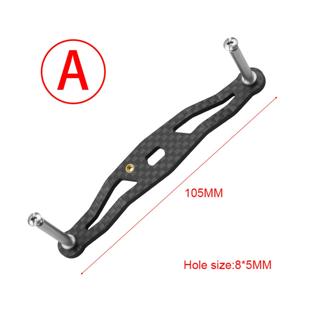 Fishing Reel Handle Carbon Fiber Super Power Straight Baitcasting Reel Handle Fishing Accessories Hole Size 8X5mm
Fishing Reel Handle Carbon Fiber Super Power Straight Baitcasting Reel Handle Fishing Accessories Hole Size 8X5mm