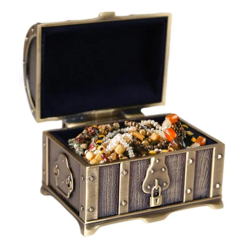 Pirate Chest Zinc Alloy Jewelry Storage Box Metal Keepsake Treasure Trinket Box Home Decorations Birthday Pirate Party Favors
Pirate Chest Zinc Alloy Jewelry Storage Box Metal Keepsake Treasure Trinket Box Home Decorations Birthday Pirate Party Favors