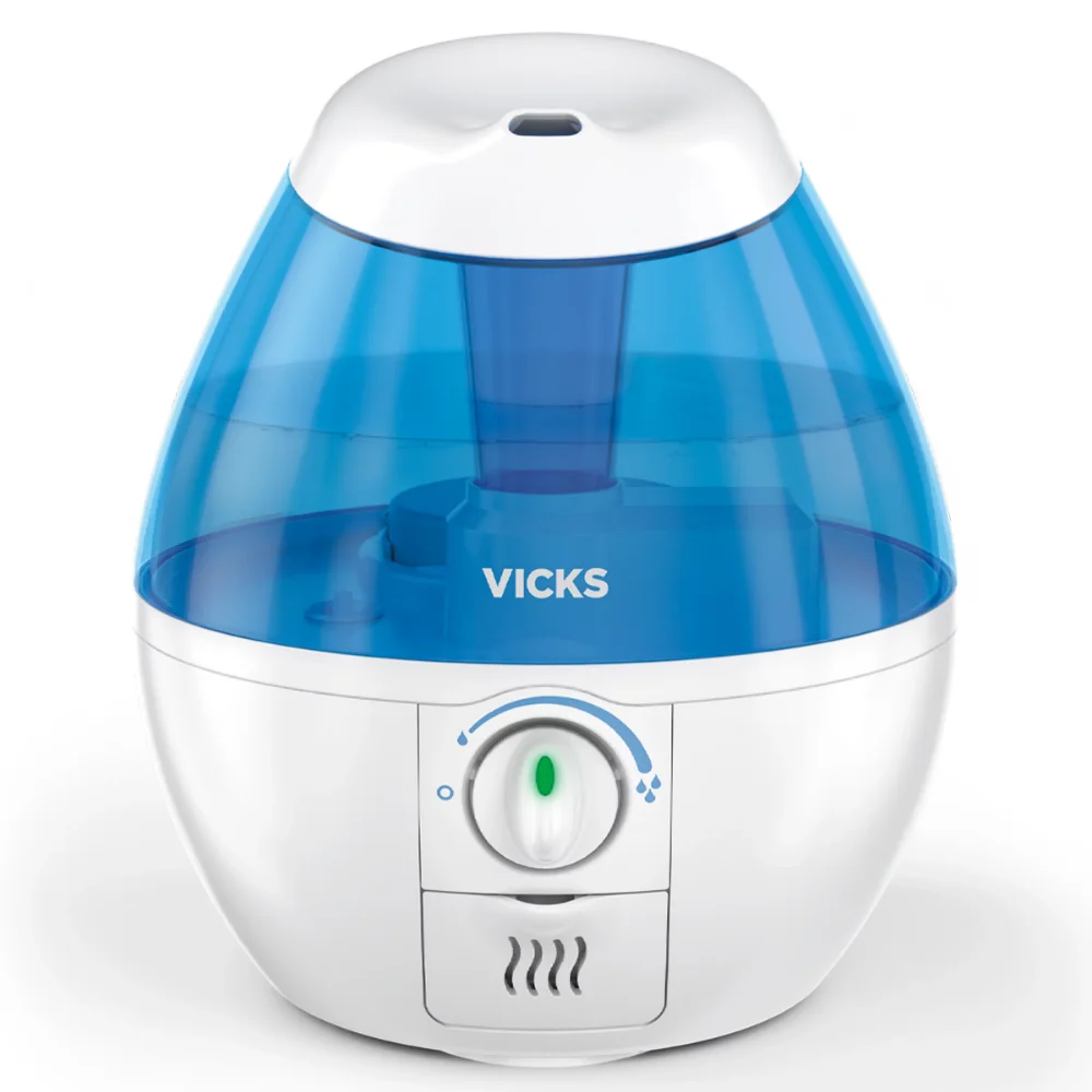 Vicks Mini Cool Mist Humidifier, White, VUL520W Humidifier Diffuseur D'huiles Essentielles
Vicks Mini Cool Mist Humidifier, White, VUL520W Humidifier Diffuseur D'huiles Essentielles