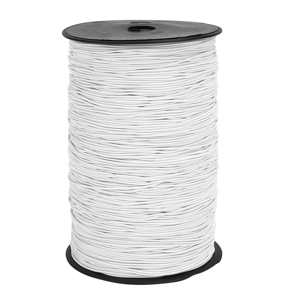1.5mm 500m Round Elastic Bungee Rope String Stretchable Cord Dress Making Craft Elastic Elastic
1.5mm 500m Round Elastic Bungee Rope String Stretchable Cord Dress Making Craft Elastic Elastic