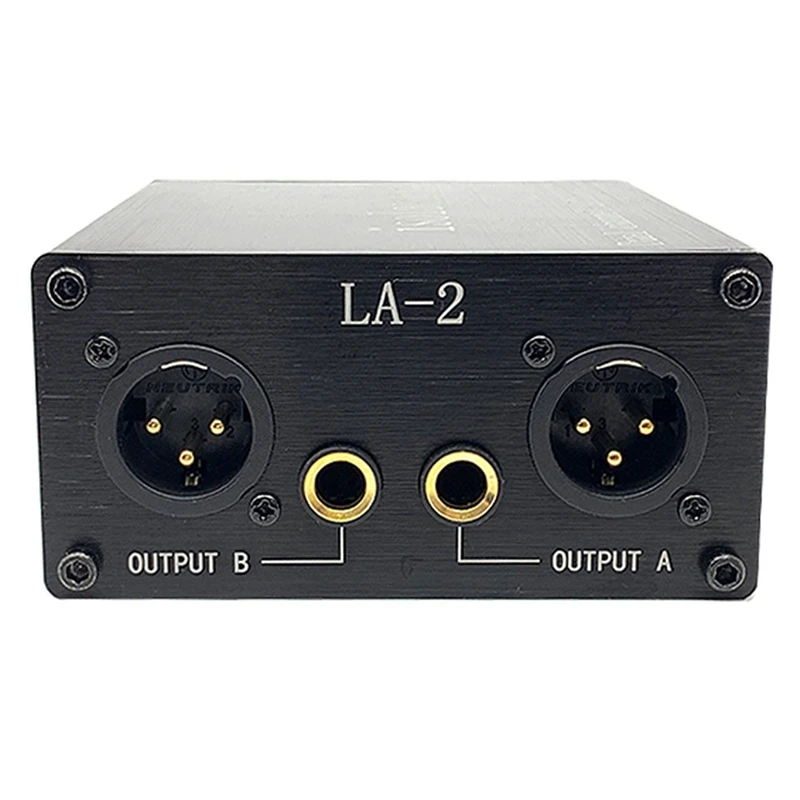 LA-2 Audio Signal Isolator 6.35 XLR Head Mixer Audio Current Acoustic Noise Filter Remover
LA-2 Audio Signal Isolator 6.35 XLR Head Mixer Audio Current Acoustic Noise Filter Remover
