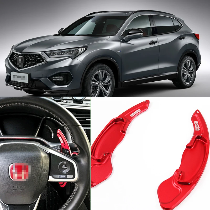 2pcs Steering Wheel Aluminum Shift Paddle Shifter Extension Trim Cover For ACURA CDX 16-18 Car-styling Interior Accessories
2pcs Steering Wheel Aluminum Shift Paddle Shifter Extension Trim Cover For ACURA CDX 16-18 Car-styling Interior Accessories