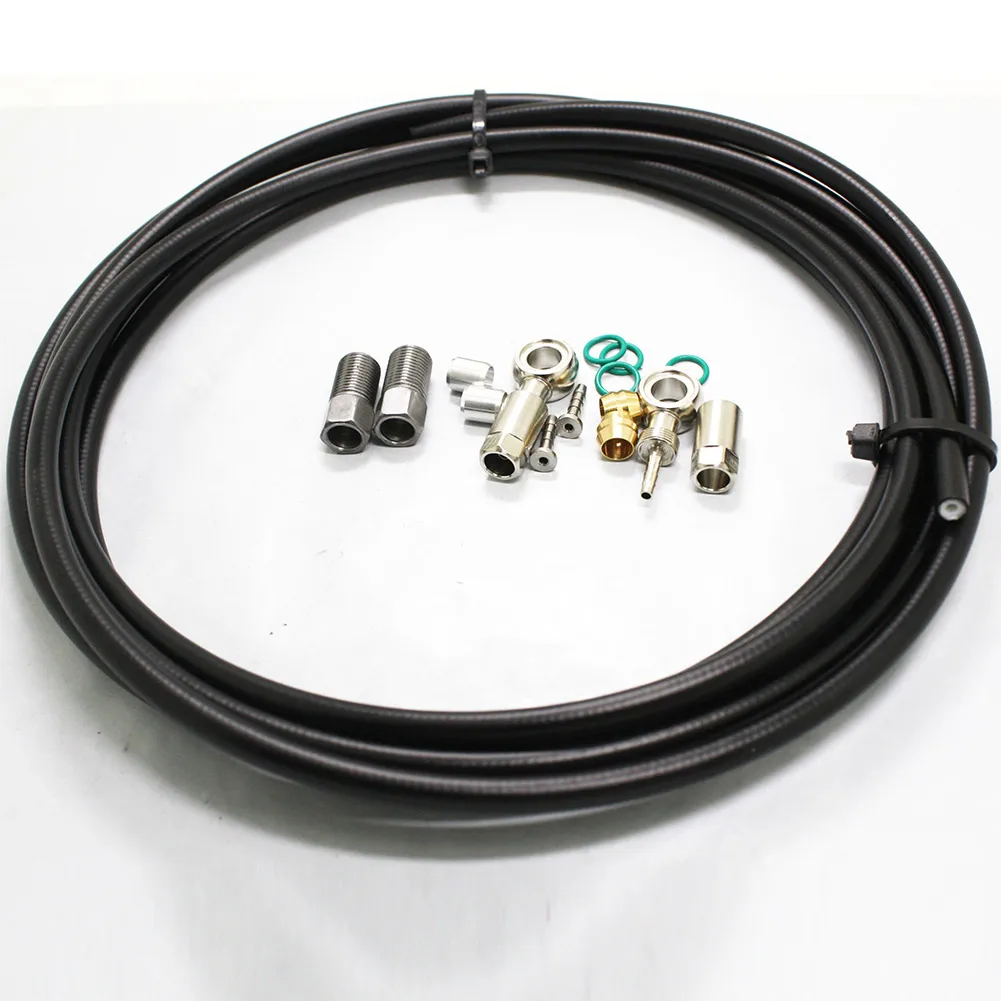 Olives Bicycle Line Pipe Kit 2.5m Black Durable High Quality Metal+Rubber Practical Sporting Goods Bicycle Components Durable
Olives Bicycle Line Pipe Kit 2.5m Black Durable High Quality Metal+Rubber Practical Sporting Goods Bicycle Components Durable