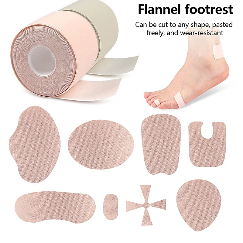 Soft Flannel Foot Pads Heel Patch Anti-friction Anti-Wear High Heel Toe Protector Blister Prevention Foot Care Bandage
Soft Flannel Foot Pads Heel Patch Anti-friction Anti-Wear High Heel Toe Protector Blister Prevention Foot Care Bandage