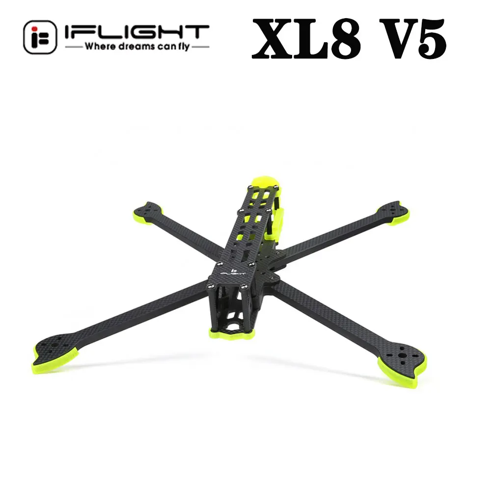 iFlight XL8 V5 360mm 8inch Long Range FPV Frame With 7mm arm Compatible With 8inch Propeller for FPV Drone Kit
iFlight XL8 V5 360mm 8inch Long Range FPV Frame With 7mm arm Compatible With 8inch Propeller for FPV Drone Kit