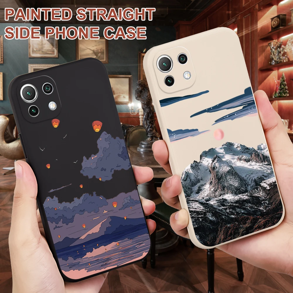 Comic Landscape Phone Case For Xiaomi Poco M4 X3 Pro F3 M3 F1 GT Silicone Cover For Xiaomi Mi 8 SE 9 Cover Lens Protection Case
Comic Landscape Phone Case For Xiaomi Poco M4 X3 Pro F3 M3 F1 GT Silicone Cover For Xiaomi Mi 8 SE 9 Cover Lens Protection Case