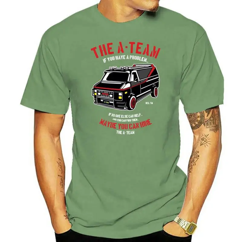 Men T shirt The A-Team Van s Funny 80's TV Programme funny t-shirt novelty tshirt women
Men T shirt The A-Team Van s Funny 80's TV Programme funny t-shirt novelty tshirt women
