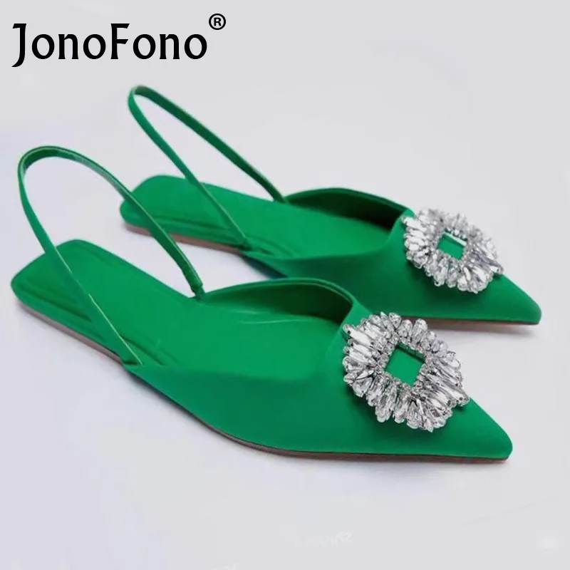 JonoFono New Arrival Women Sandals Real Leather Crystal Shoes For Summer Women Fashion Slip On Flats Female Footwear Size 35-42
JonoFono New Arrival Women Sandals Real Leather Crystal Shoes For Summer Women Fashion Slip On Flats Female Footwear Size 35-42