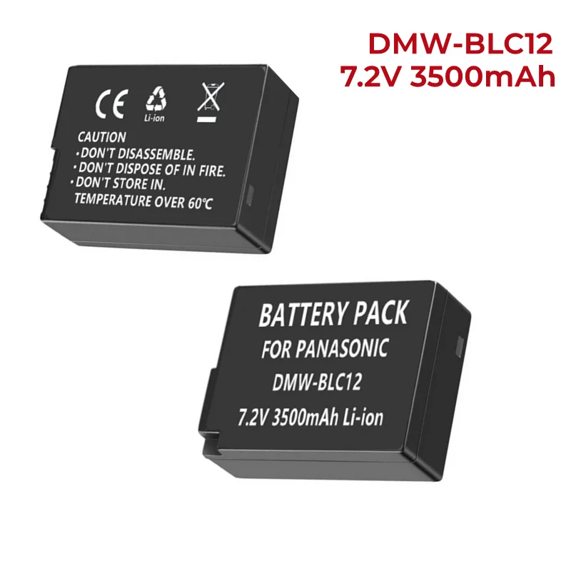 1-5pacote3,5ahkompatibelmitpanasonicDMW-BLC12,DMW-BLC12E,DMW-BLC12PP und panasonic lumix DMC-G85,DMC-FZ200,DMC-FZ1000Battery
1-5pacote3,5ahkompatibelmitpanasonicDMW-BLC12,DMW-BLC12E,DMW-BLC12PP und panasonic lumix DMC-G85,DMC-FZ200,DMC-FZ1000Battery