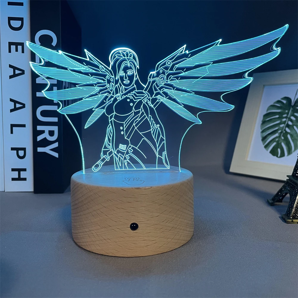 3D Lamp Game Overwatch Table Bedroom Action Figure Decorative Lamp 7/16 Color Changing LED Night Light Home Decor 2428 OW Gift
3D Lamp Game Overwatch Table Bedroom Action Figure Decorative Lamp 7/16 Color Changing LED Night Light Home Decor 2428 OW Gift