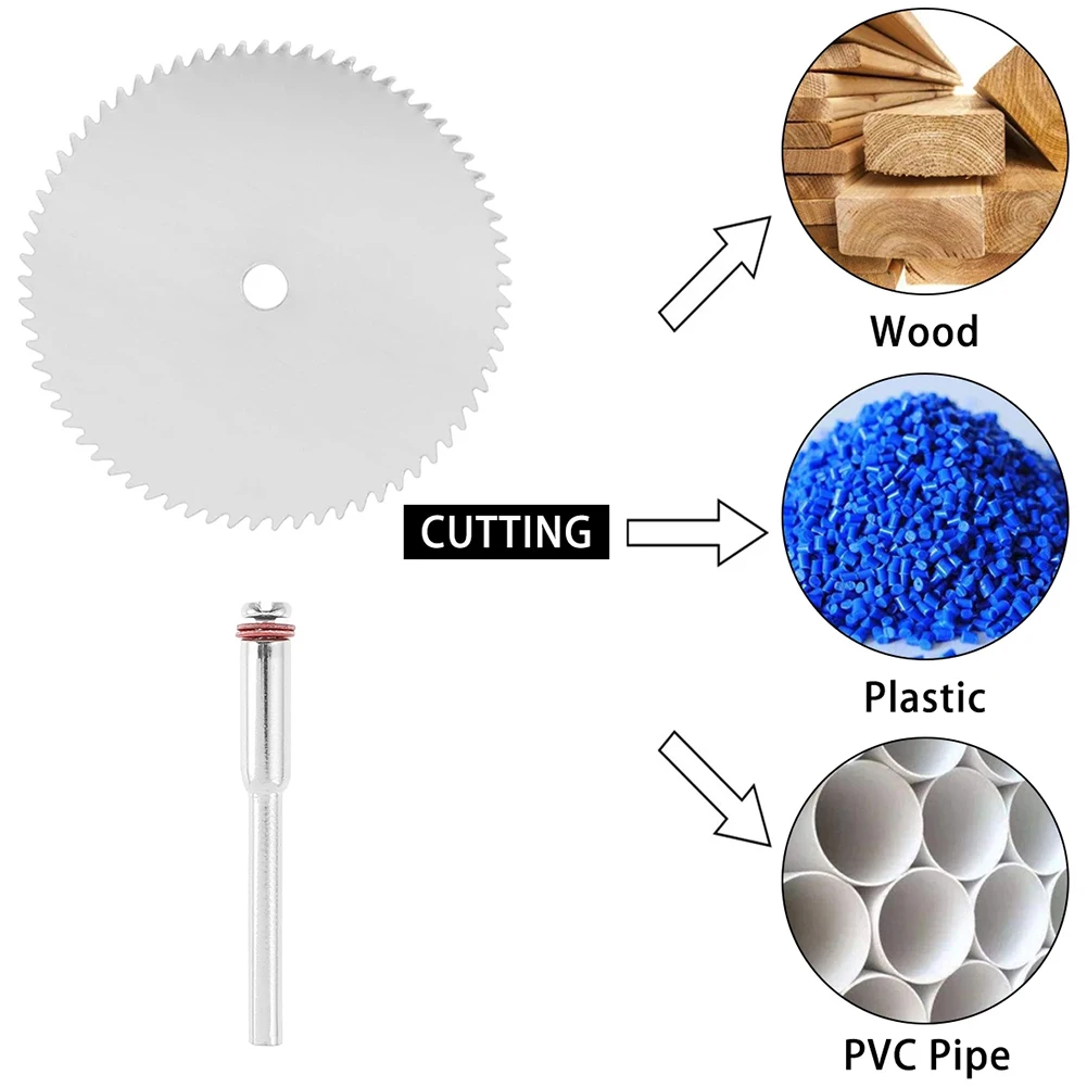 15Pc Stainless Steel Slice Metal Cutting Disc With 2.35MM Mandrel For Dremel Rotary Tools 16/18/22/25/32mm Cutting Disc
15Pc Stainless Steel Slice Metal Cutting Disc With 2.35MM Mandrel For Dremel Rotary Tools 16/18/22/25/32mm Cutting Disc