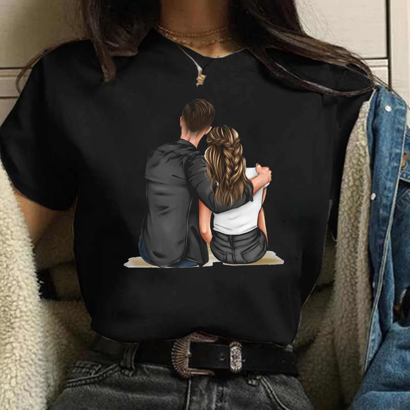 Women's T-shirt New Summer Casual Short Sleeve T Shirt Female Black Shirts 90s Girls Ladies Fashion Clothes Tops Tee
Women's T-shirt New Summer Casual Short Sleeve T Shirt Female Black Shirts 90s Girls Ladies Fashion Clothes Tops Tee