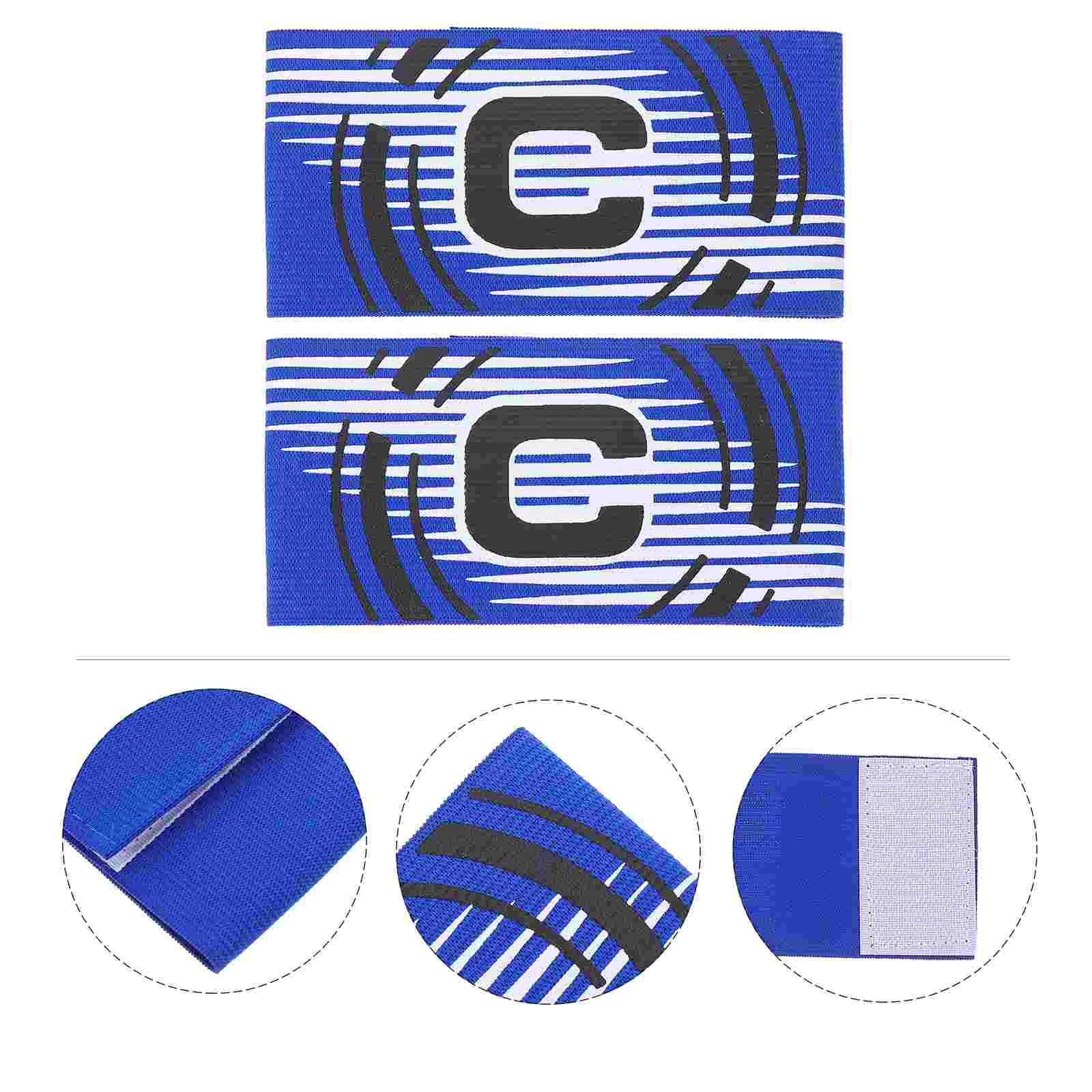 2Pcs Soccer Teams Armband Football Leader Armband Captains Paste Armlets Captain's Armband for Team Decor 
2Pcs Soccer Teams Armband Football Leader Armband Captains Paste Armlets Captain's Armband for Team Decor