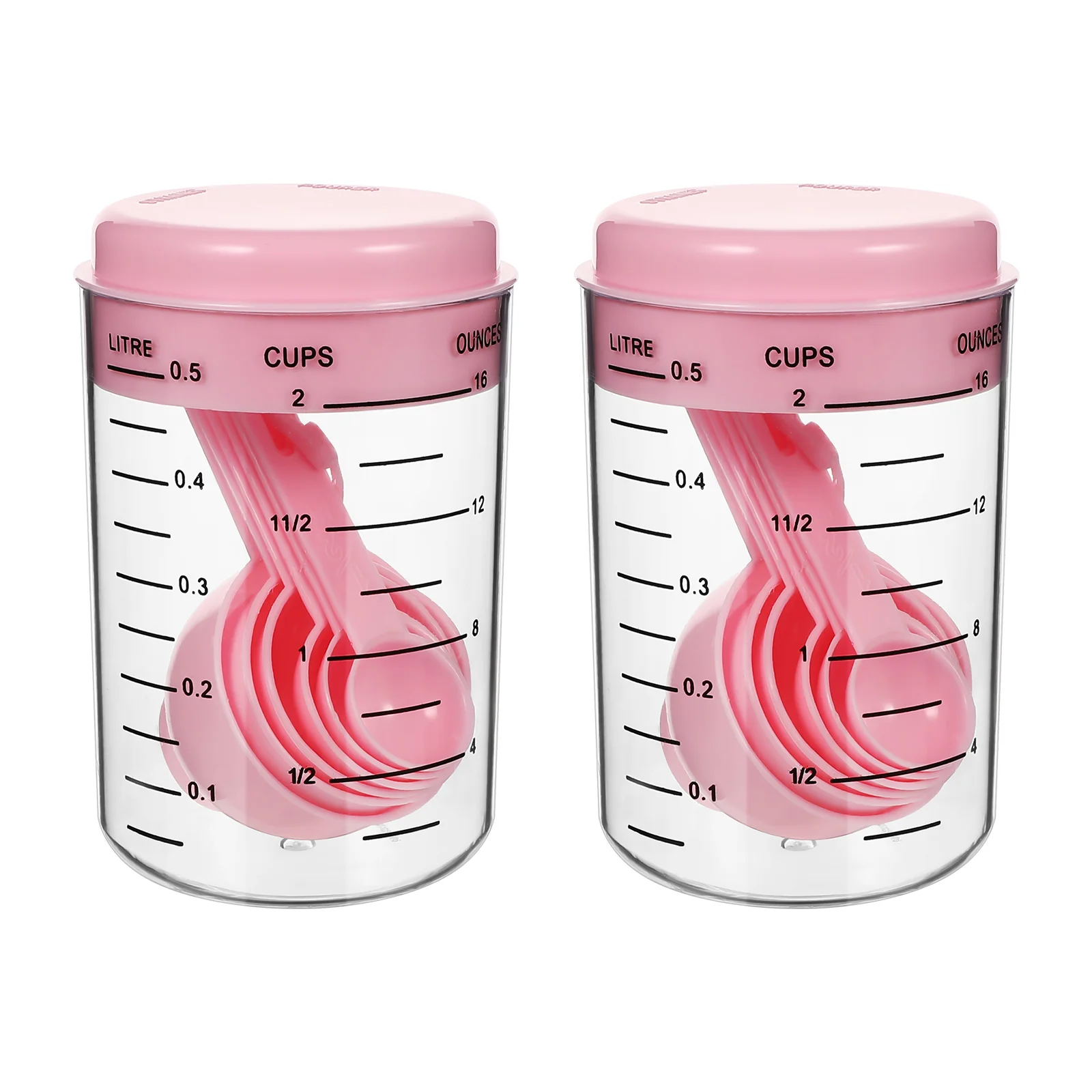Measuring Cups Cup Spoons Set Plastickitchen Bakingspoon Andliquids Scoop Silicone Liquid Kit Ouncespitcherbeaker Cooking
Measuring Cups Cup Spoons Set Plastickitchen Bakingspoon Andliquids Scoop Silicone Liquid Kit Ouncespitcherbeaker Cooking