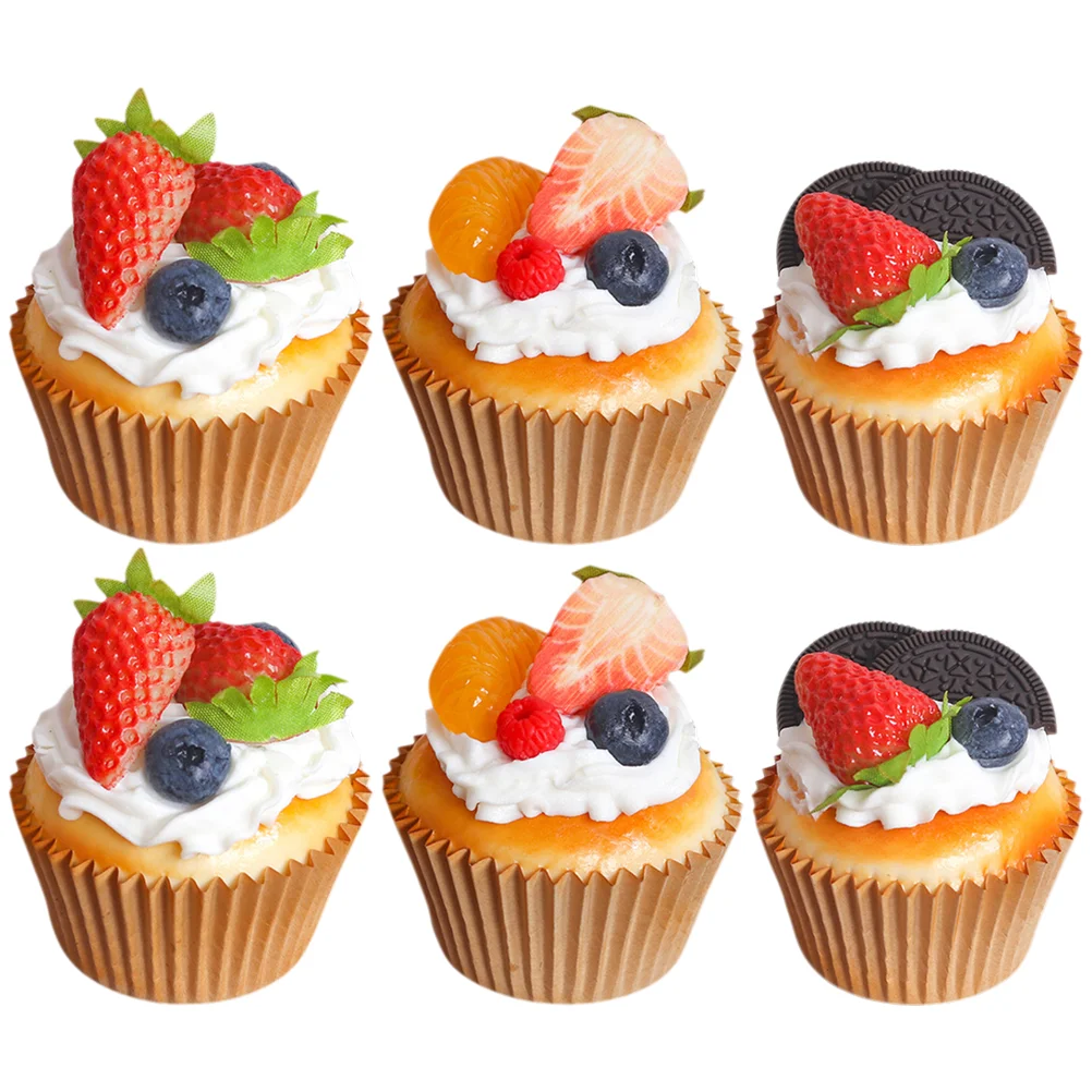 6 Pcs Simulation Cake Model Tabletop Decor Bread Shop Accessory Reliable Props Lifelike Cakes Pu Home Decors
6 Pcs Simulation Cake Model Tabletop Decor Bread Shop Accessory Reliable Props Lifelike Cakes Pu Home Decors