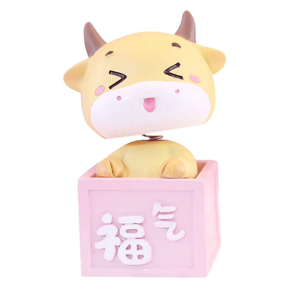 Cow Chinese Zodiac Christmas Ox Statue Decoration Car Gift Figurine Cattle Centerpiece Table Cakemascot Ornaments Head Figurines
Cow Chinese Zodiac Christmas Ox Statue Decoration Car Gift Figurine Cattle Centerpiece Table Cakemascot Ornaments Head Figurines