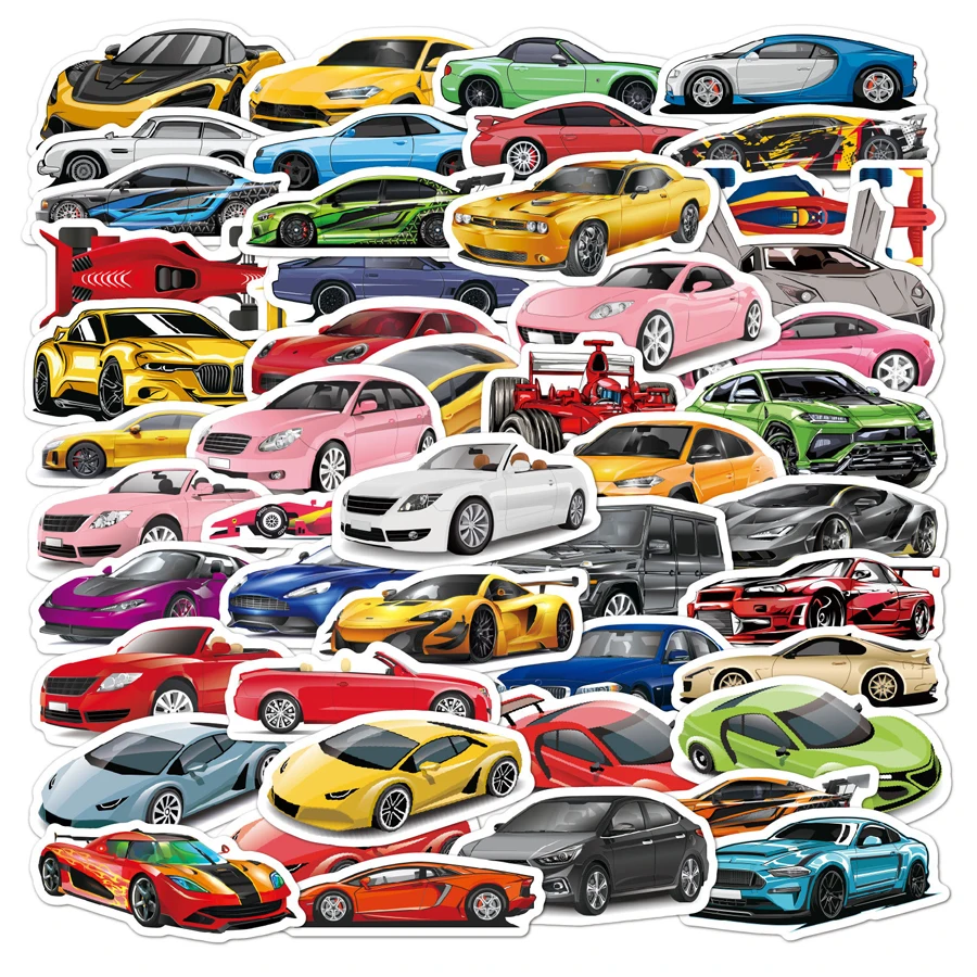 50 Cartoon Car Name Sports Car Stickers Personalized Luggage Compartment Skateboard Notebook Computer Decorative Gift Stickers
50 Cartoon Car Name Sports Car Stickers Personalized Luggage Compartment Skateboard Notebook Computer Decorative Gift Stickers