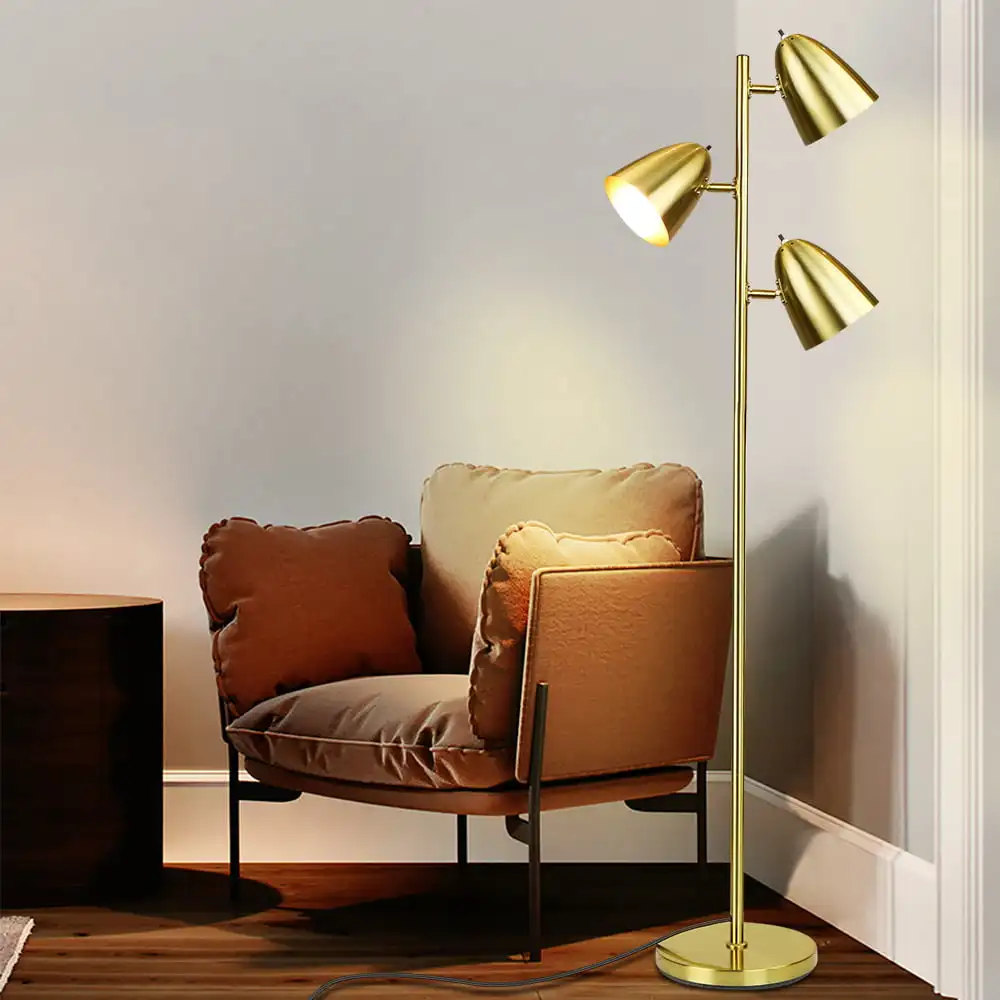 Industrial Floor Lamp with 3 Hanging Lights for Living Room, Bedroom, Bulbs Included
Industrial Floor Lamp with 3 Hanging Lights for Living Room, Bedroom, Bulbs Included
