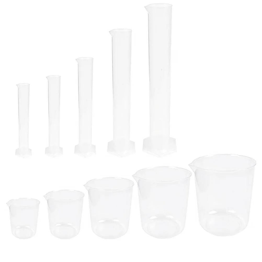 1 Set of Graduated Cylinders and Beakers Set Measuring Cup Measuring Cylinder
1 Set of Graduated Cylinders and Beakers Set Measuring Cup Measuring Cylinder